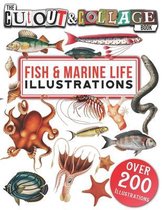 Cut and Collage Books-The Cut Out And Collage Book Fish & Marine Life Illustrations