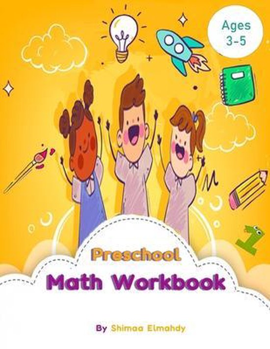 Preschool math workbook - cover