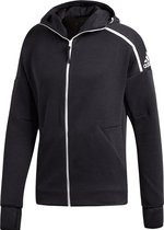 Adidas - Vest - Heren - Hoodie Z.N.E. 3.0 - Zwart/Wit - Maat XXL