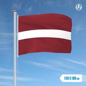 Vlag Letland 120x180cm