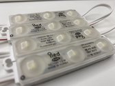 LED Modules (Samsung chipset) 25x | LED strip | 1,2 watt | 120 lumen per module | wit licht 10000K | 12 volt DC | SMD 2835 Module | IP68