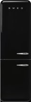 Smeg FAB32LBL5 - Koel- en vriescombinatie - Scharnier links - Zwart