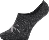 Calvin Klein Liner  Sokken - Maat 40-46 - Mannen - Zwart/Grijs
