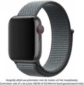 Smartwatch Bandje - Grijs - 42/44/45 mm - Geschikt voor de Apple Watch - GreenBasket