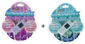 COMBI DEAL 2X tamagotchi - electronisch huisdier - jelly vis roze + tropical vis blauw - aquarium - speelgoed - jongens - meisjes -vissen - dieren - aquarium - Viros