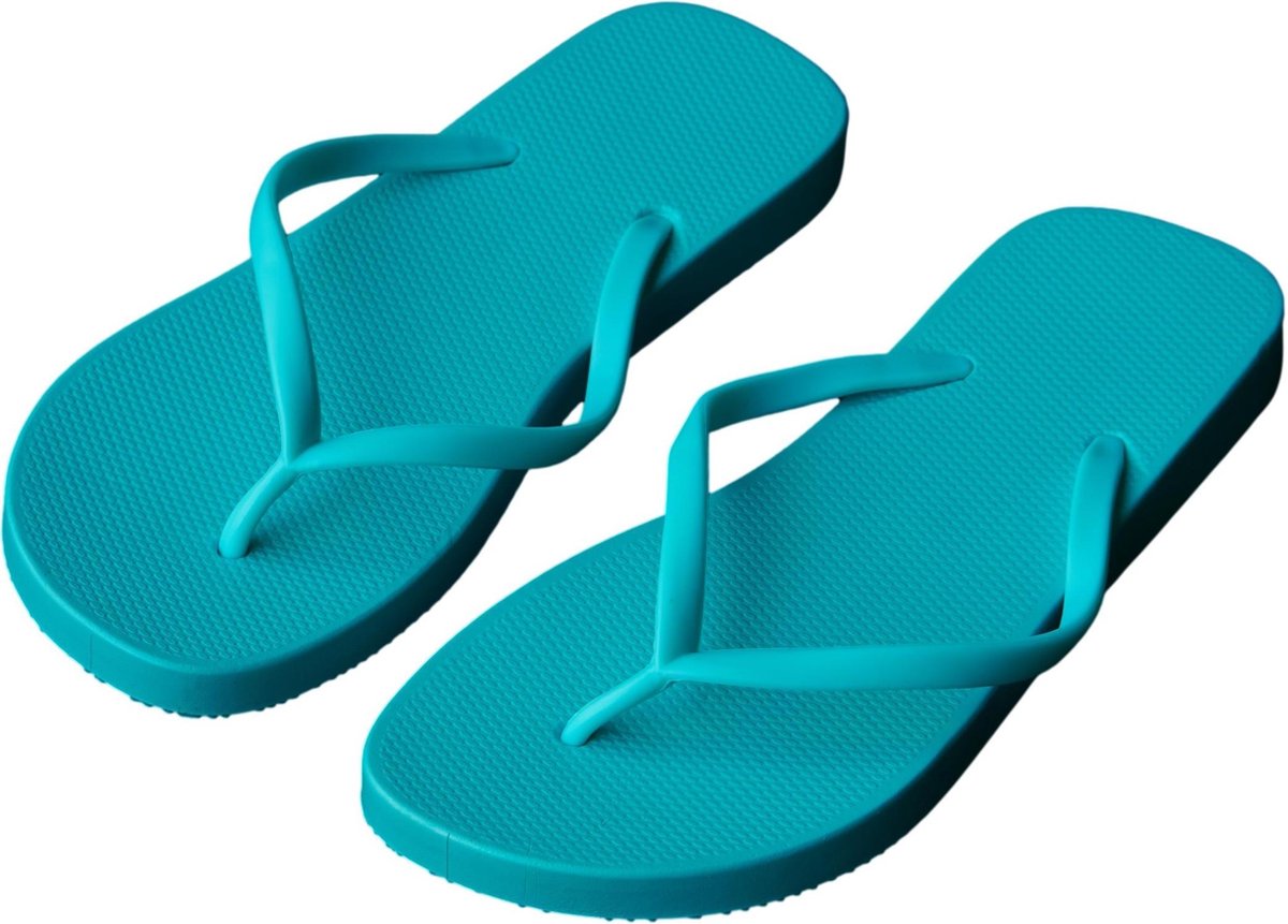 Happy Beach – Teenslippers jongens - Slippers - Flip flops – Blauw – Maat 37