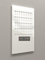 NailPolishDisplay wall display  (voor nagel tips & nail art, muurbevestiging, 50 inserts)