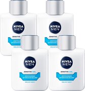 Nivea Men Sensitive Cool Verfrissende After Shave Balsem Multi Pack - 4 x 100 ml
