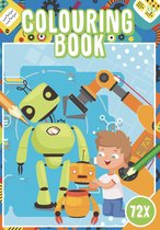 Super Kleurboeken - Pakket - 2 Kleurboeken - Robots - Superhelden - 125+ kleurplaten