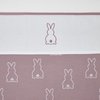 Meyco X Mrs.Keizer Rabbit ledikantlaken - lilac - 100x150cm