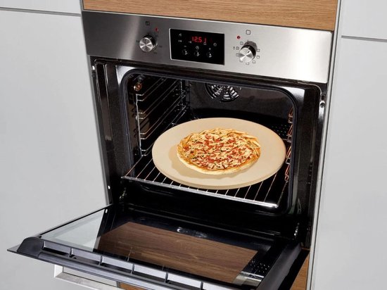 Broederschap pit automaat Pizzasteen 38cm (cordieriet keramiek) | bol.com