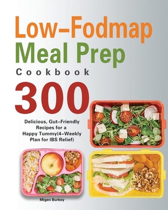 Low-Fodmap Meal Prep Cookbook - cover