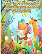 Libro para colorear de animales del bosque para ninos