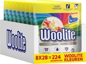 Woolite Kleuren Wasmiddel voor Gekleurde Was met Keratine - 224 Capsules