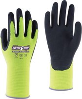 Polyester fijn gebreide handschoen ActivGrip Lite, maat 9