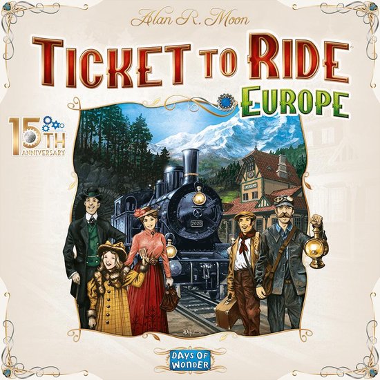 Afbeelding van het spel Ticket to Ride: Europe 15th Anniversary