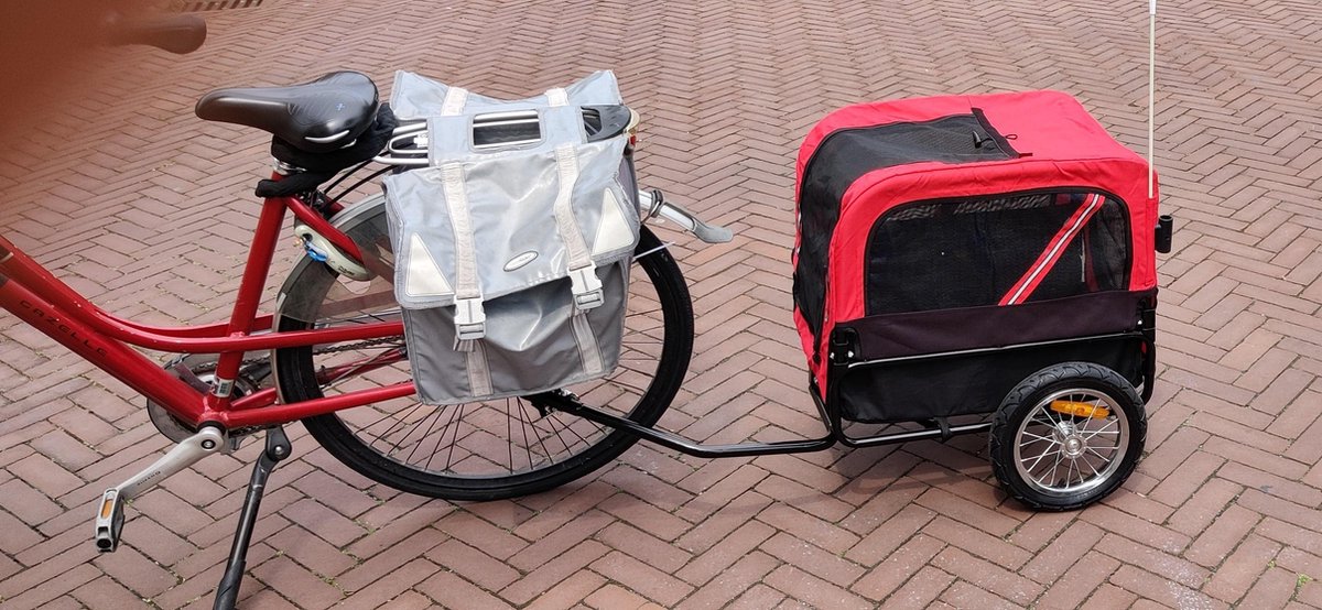 Hondenfietskar en buggy in 1. Small. Hondenfietskar eenvoudig om te bouwen  naar buggy.... | bol.com