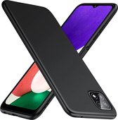 Luxe Siliconen Hoesje Geschikt Voor Samsung Galaxy A22 5G - TPU Backcover Back Bescherm Hoes Cover Case - Telefoonhoesje Met Volledige Achterkant & Zijkant Protection - Beschermhoe