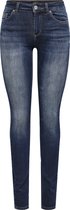ONLY ONLBLUSH LIFE MID SK DNM REA837 Dames Skinny Jeans - Maat XL x L30