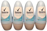 Rexona - Deoroller - Cotton Dry - Anti Perspirant - Anti Transpirant - 50 ml - 48 HR - Voordeelverpakking 4 x 50 ml