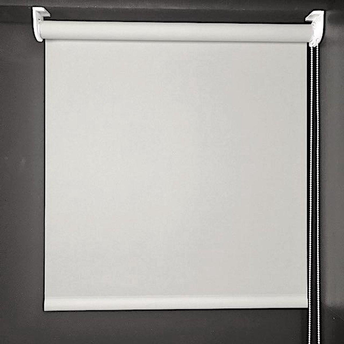 Rolgordijn lichtdoorlatend - 230x180 grijs