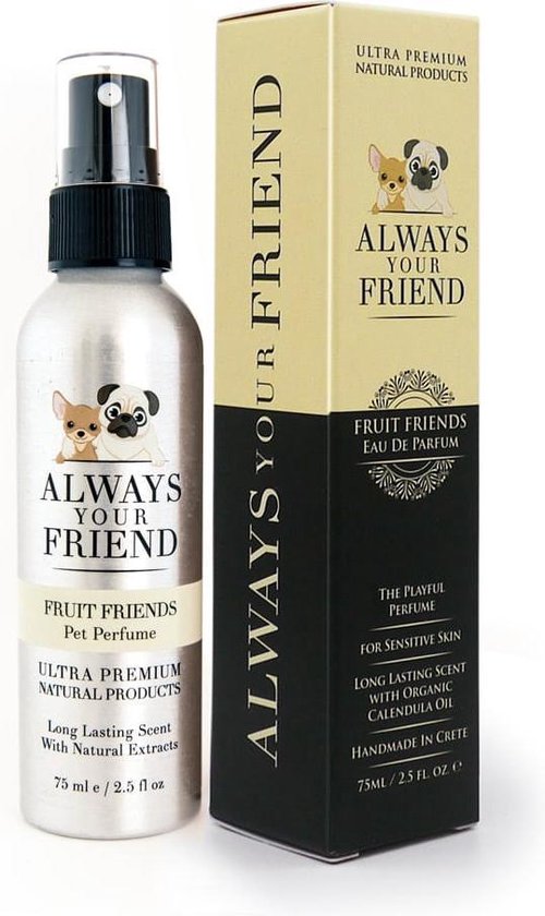 Always Your Friend – Hondenparfum Met Hydraterende Eigenschappen -Fruit Friends Bubble Gum- 75 Ml