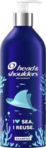 Bol.com Head & Shoulders Classic Anti-Roos Shampoo – Gevulde Navulbare Aluminium Fles - 430 ml aanbieding