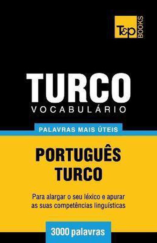 European Portuguese Collection- Vocabulário Português-Turc ... - cover