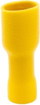 AMP 6.3mm stekkers female geel (20 stuks) - geïsoleerde kabelschoen - kabelschoenen