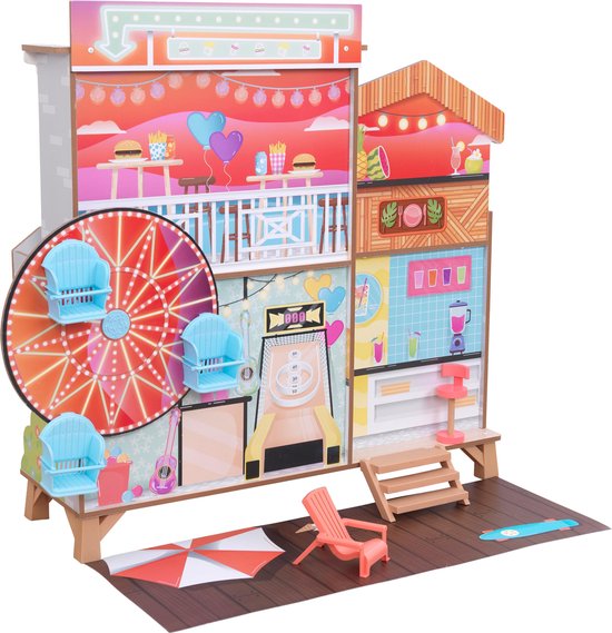 Maison de poupée - HAPE - Villa familiale - Dimensions 80x29x73cm - Mixte - A partir de 3 ans - Jeux - Jouets