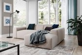 WOONENZO - Hoekbank Zeus - creme - lounge rechts - hoekbanken