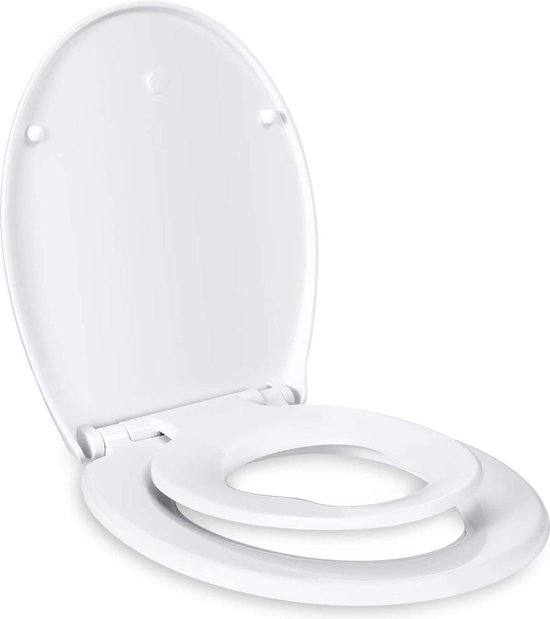 Family toiletbril met softclosing - Badkamer Exclusief