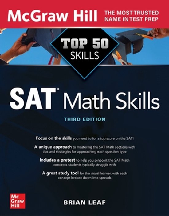 Top 50 SAT Math Skills, Third Edition - cover
