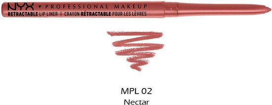 NYX Retractable Waterproof Lip Liner - MPL02 Nectar | bol