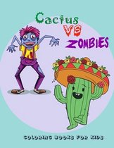 Cactus vs Zombies Coloring Books For Kids