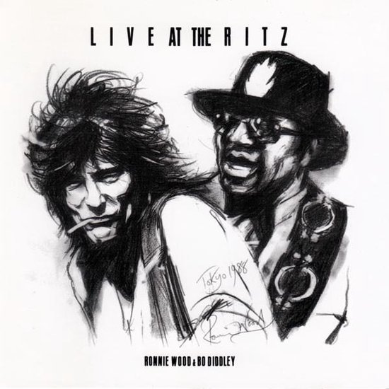 Omslag van Ron Wood & Bo Diddley - Live at the Ritz CD