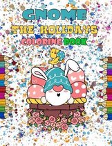 gnome for the holidays coloring book