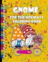 gnome for the holidays coloring book