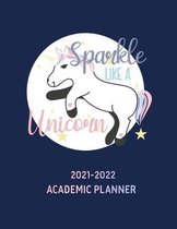 Sparkle Like A Unicorn 2021-2022 Academic Planner