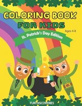 St. Patrick's Day Coloring Book For Kids Ages 4-8