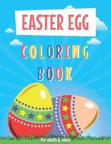 easter egg coloring book for adults & teens