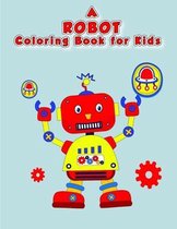 A Robot Coloring Book For Kids