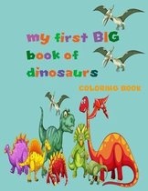 my first big book of dinosaurs coloring book
