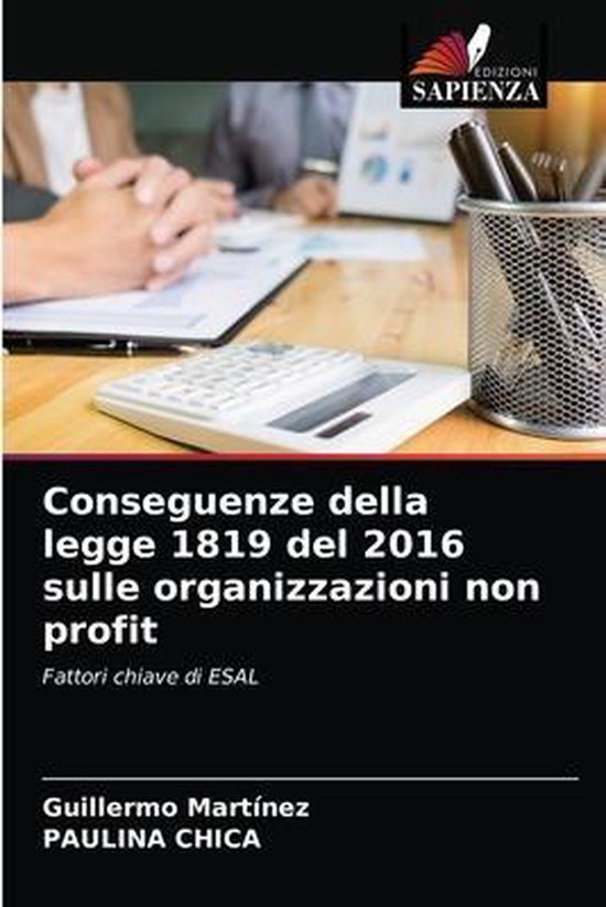 Conseguenze della legge 1819 del 2016 sulle organizzazioni n ... - cover