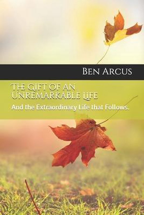 The Gift of an Unremarkable Life - cover