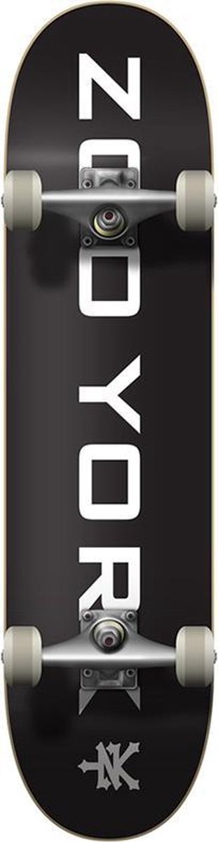 Compleet Skateboard Zoo York OG 95 Logo Block Black/White 7.75