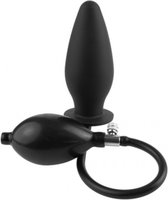 Inflatable Silicone Plug - Black