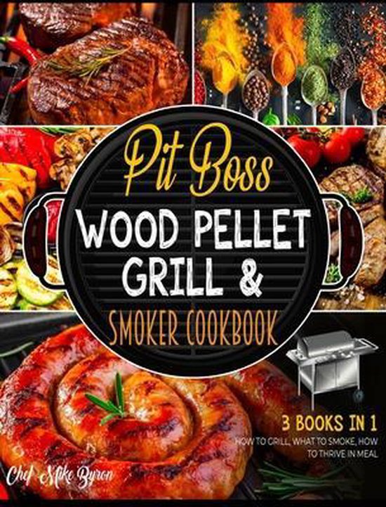 Wood Pellet Smoker Grill Bible with Bonus [7 Books in 1], Chef Mario