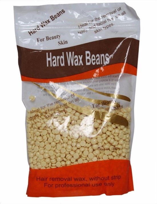 Wax ontharen-Hotwax Honing-ontharing-wax beans-hard wax beans bonen-100g |Professionele Ontharingswax |Harskorrels -Cire Pelable Hot Wax Beans | Wax ontharen | Effectief Harsen | Waxen- Wax Pellet Verwijderen Bikini Gezicht Haar Benen Arm - waxbeans