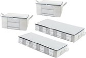 Opbergbox Opbergtas en Organizer Set van 4 Opvouwbaar Opbergzak - Storage Bag
